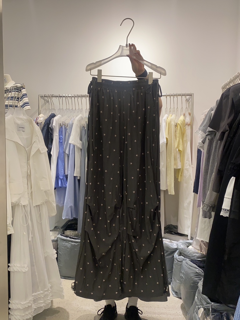 LOOKK韓國直郵㊣東大門實拍女裝新款休閑時尚推薦25春夏休閑褲JEONG GAM STUDIOS休閑褲圖色1