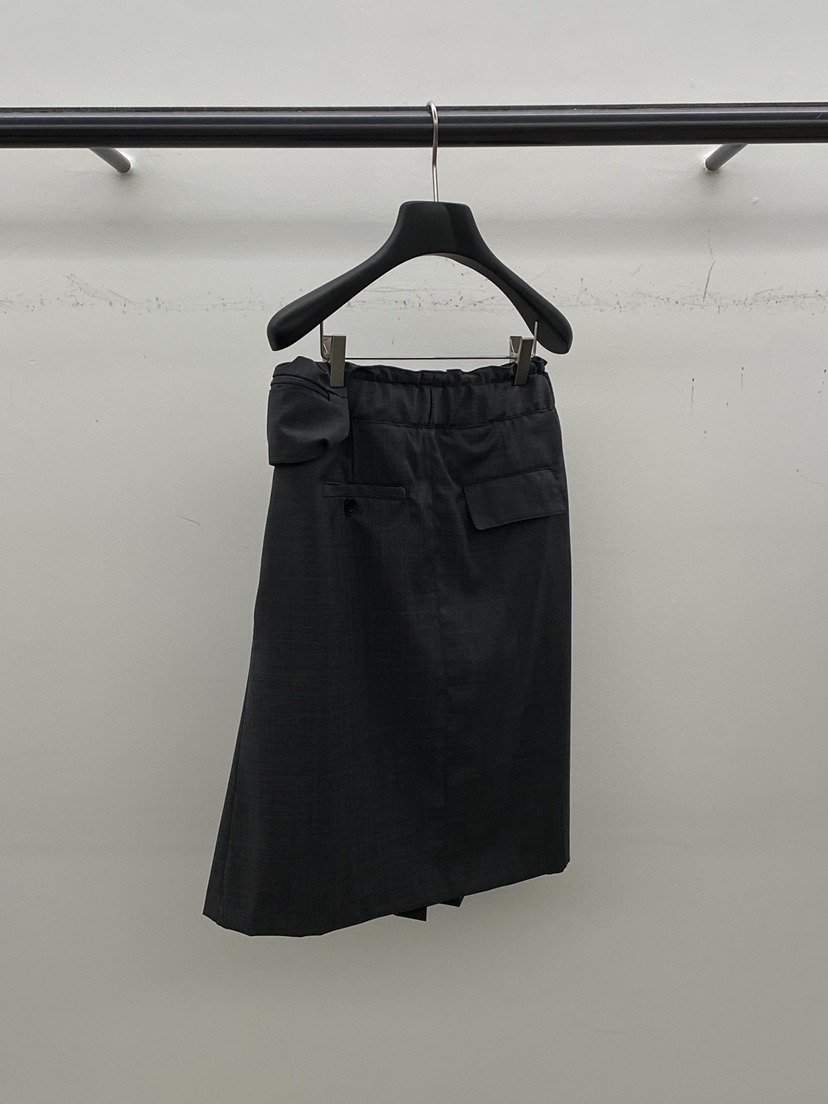 ID韓國直郵㊣女裝新品25春夏時尚人氣推薦半身裙中短裙口袋ID半身裙/中短裙