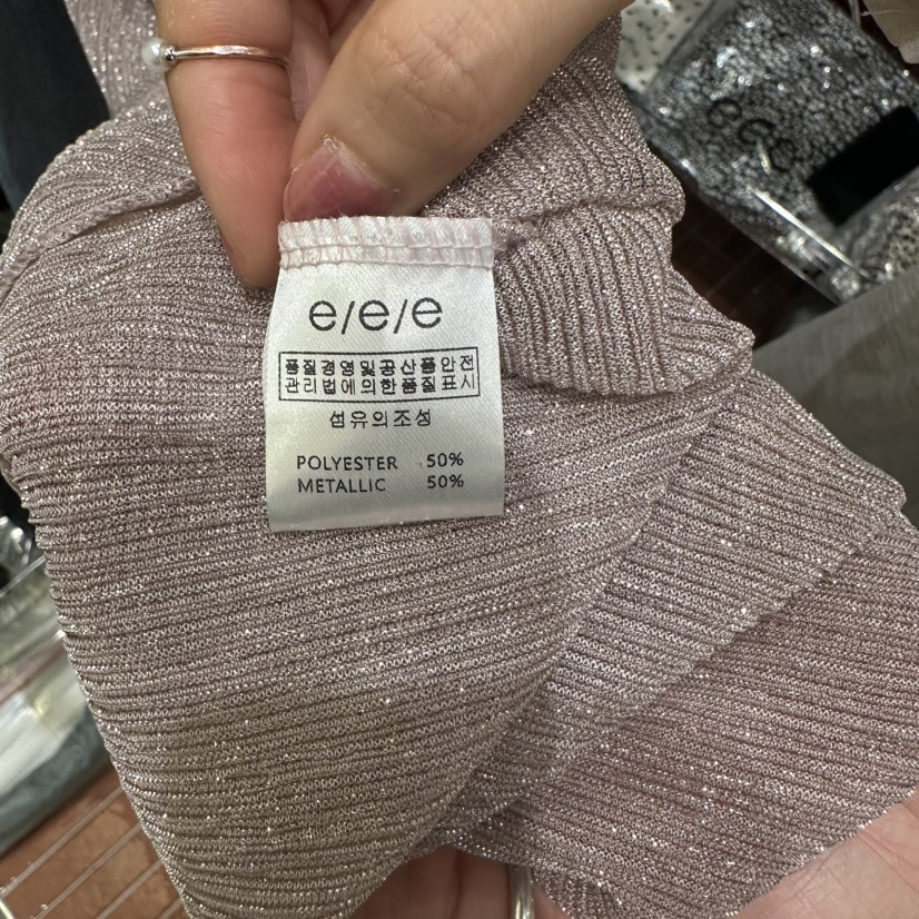 E/E/E韓國直郵㊣女裝新款人氣推薦熱賣時尚25春夏休閑連衣裙E/E/E連衣裙