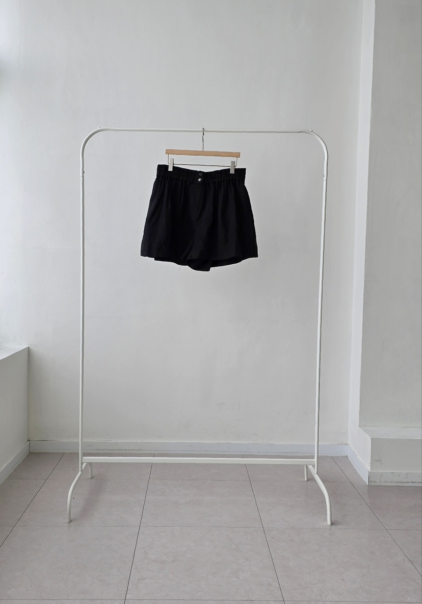 J SHOP韓國㊣直郵東大門代購女裝新款推薦休閑時尚短褲亞麻J_SHOP短褲圖色2