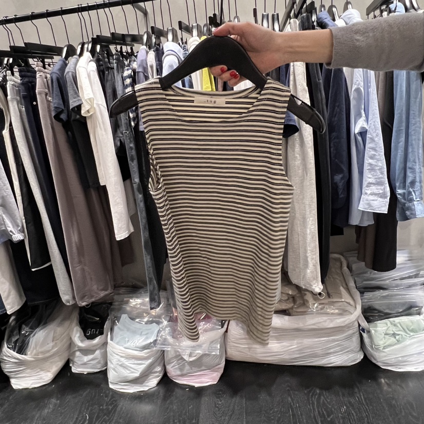 TUG韓國直郵㊣東大門實拍女裝新品25春夏時尚熱賣休閑吊帶背心TUG吊帶/背心圖色1