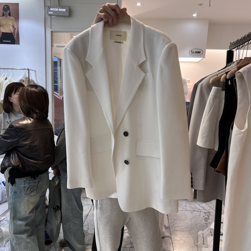 LA MAGIE FEMME韓國直郵㊣東大門實拍女裝新品人氣25春夏夾克Lamagie Femme夾克