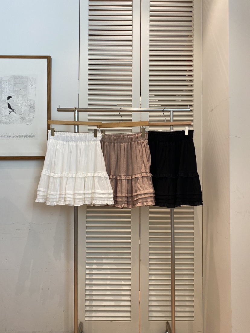 FAVE-L韓國直郵㊣東大門實拍女裝新品熱賣人氣推薦25春夏短裙FAVE-L短裙