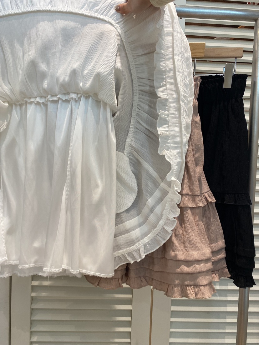 FAVE-L韓國直郵㊣東大門實拍女裝新品熱賣人氣推薦25春夏短裙FAVE-L短裙