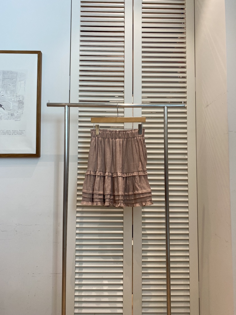 FAVE-L韓國直郵㊣東大門實拍女裝新品熱賣人氣推薦25春夏短裙FAVE-L短裙圖色2