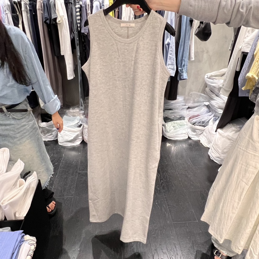 TUG韓國直郵㊣東大門實拍女裝新款休閑人氣推薦時尚連衣裙棉質TUG連衣裙