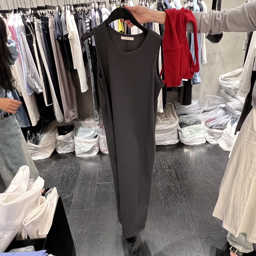TUG韓國直郵㊣東大門實拍女裝新款休閑人氣推薦時尚連衣裙棉質TUG連衣裙圖色2