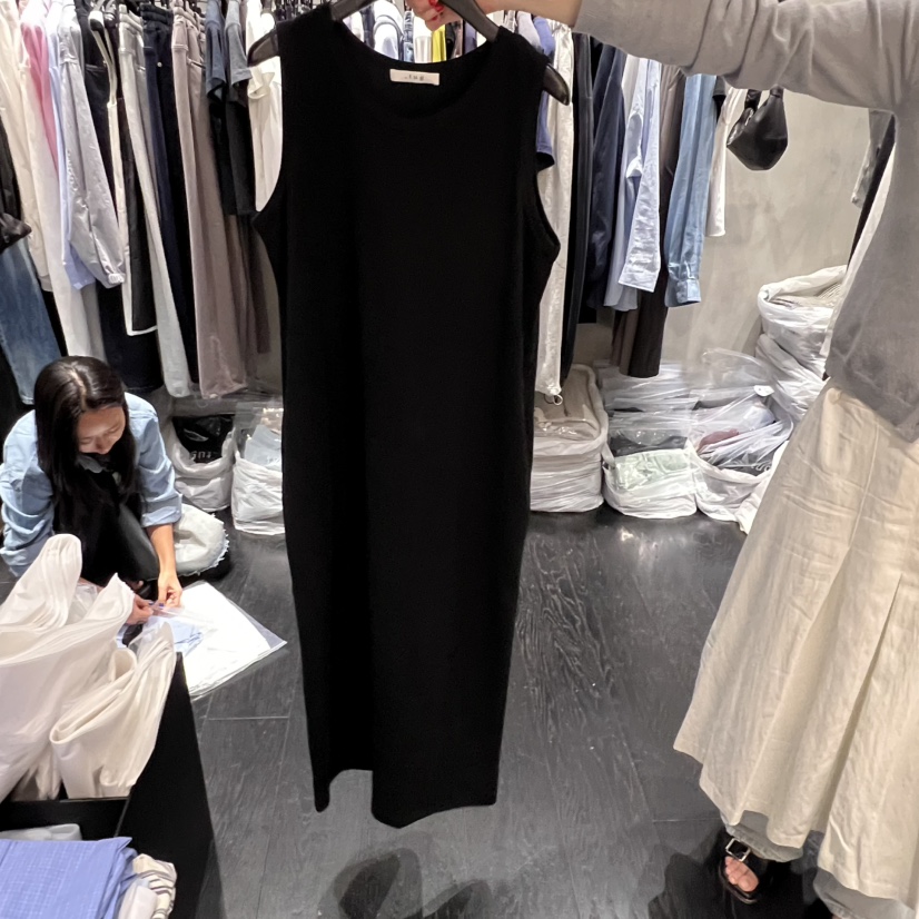 TUG韓國直郵㊣東大門實拍女裝新款休閑人氣推薦時尚連衣裙棉質TUG連衣裙圖色3