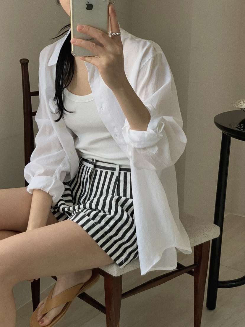 REGULARLY/PLACOR直郵韓國代購㊣女裝新品熱賣時尚襯衫蕾絲衫REGULARLY/PLACOR襯衫/蕾絲衫