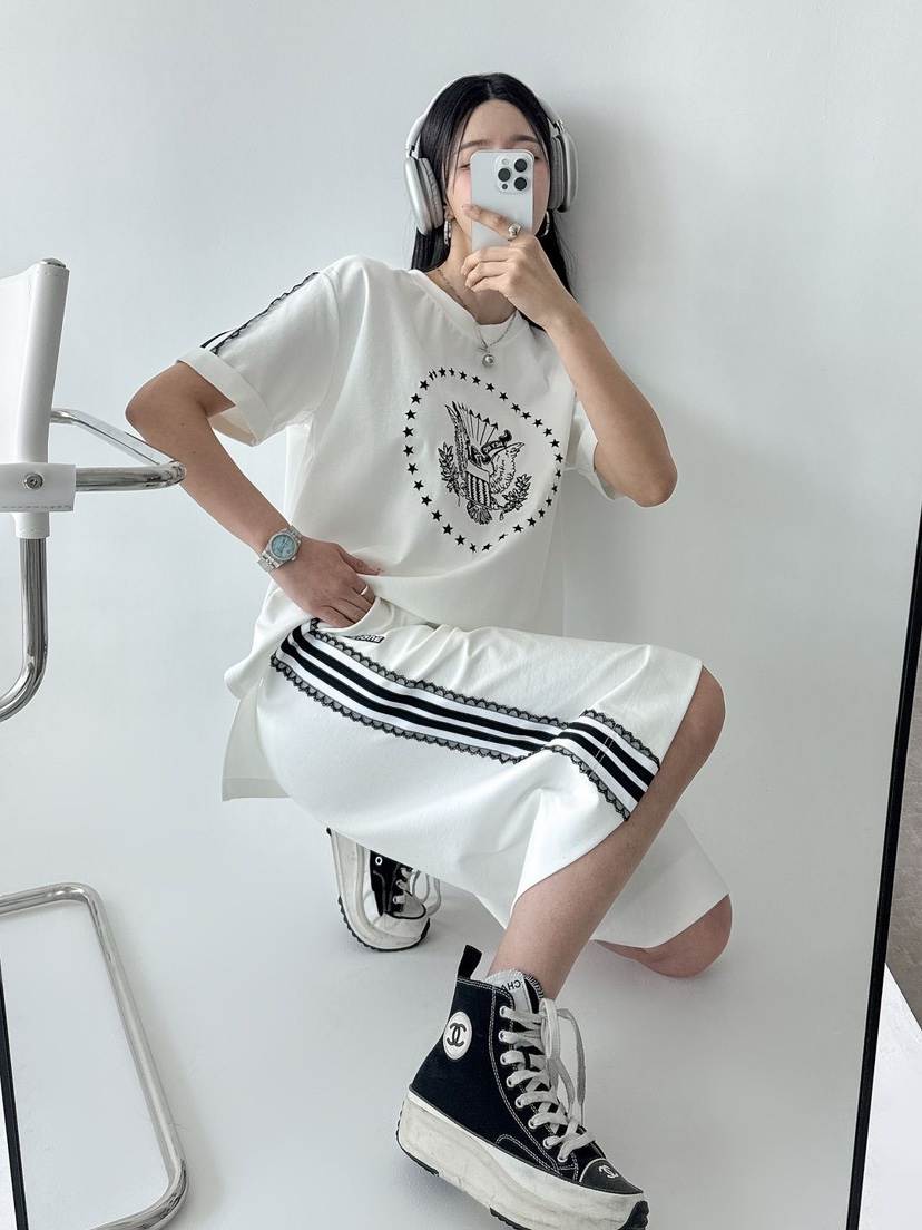 IAAN韓國直郵㊣東大門實拍女裝新款25春夏熱賣休閑套裝兩件套IAAN套裝