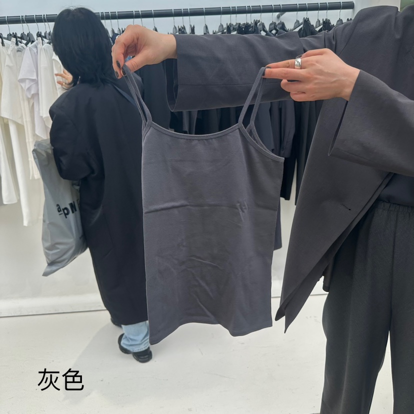 空韓國㊣直郵東大門代購女裝新款人氣推薦熱賣時尚吊帶背心EDIT吊帶/背心圖色5