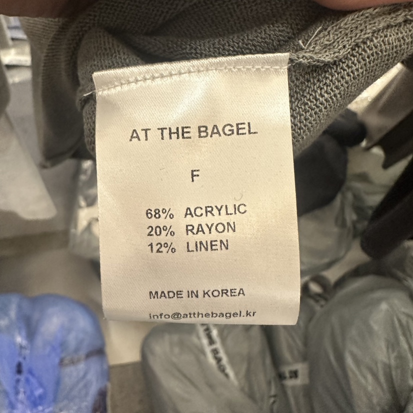 AT THE BAGEL韓國直郵㊣女裝新款休閑人氣推薦25春夏熱賣T恤AT THE BAGELT恤