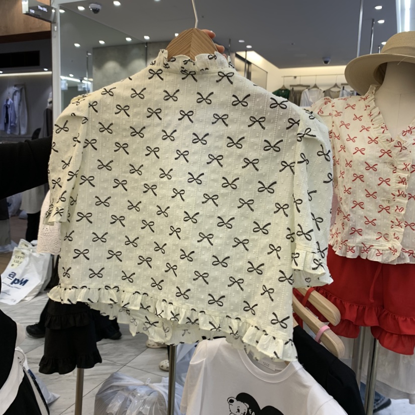 BEEN-A韓國直郵㊣女裝新品推薦熱賣時尚休閑人氣襯衫蕾絲衫BEEN-A襯衫/蕾絲衫