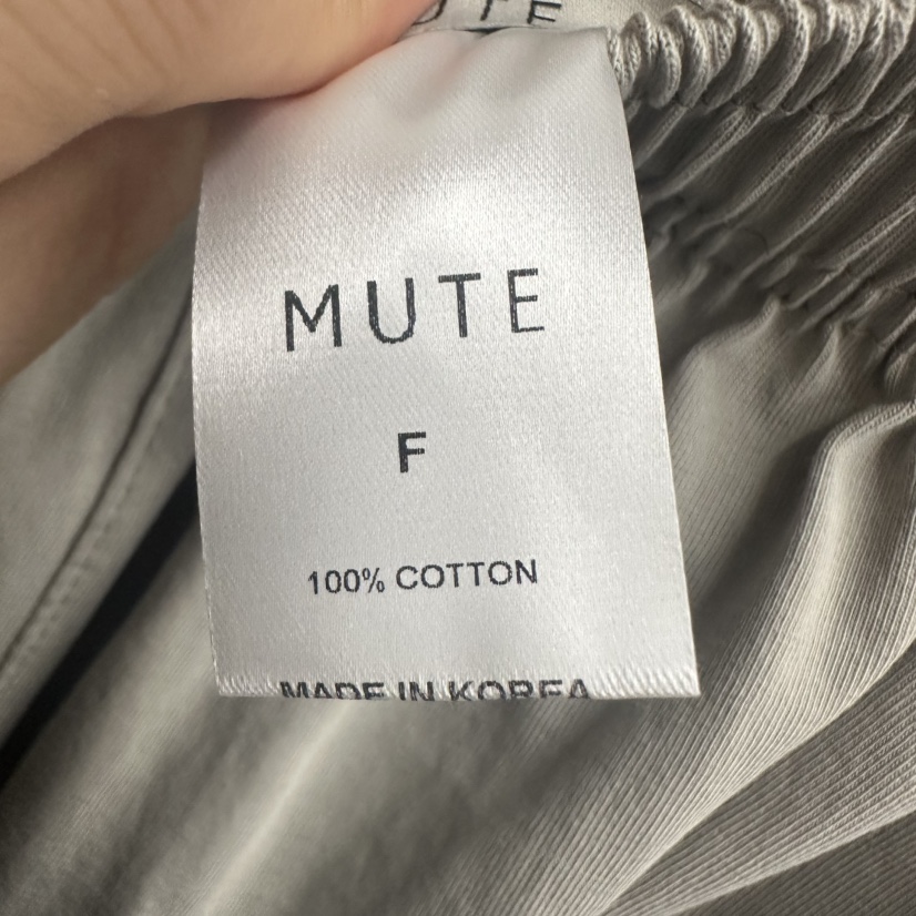 MUTE-P東大門直郵女裝新款真品25春夏休閑人氣熱賣推薦休閑褲MUTE休閑褲