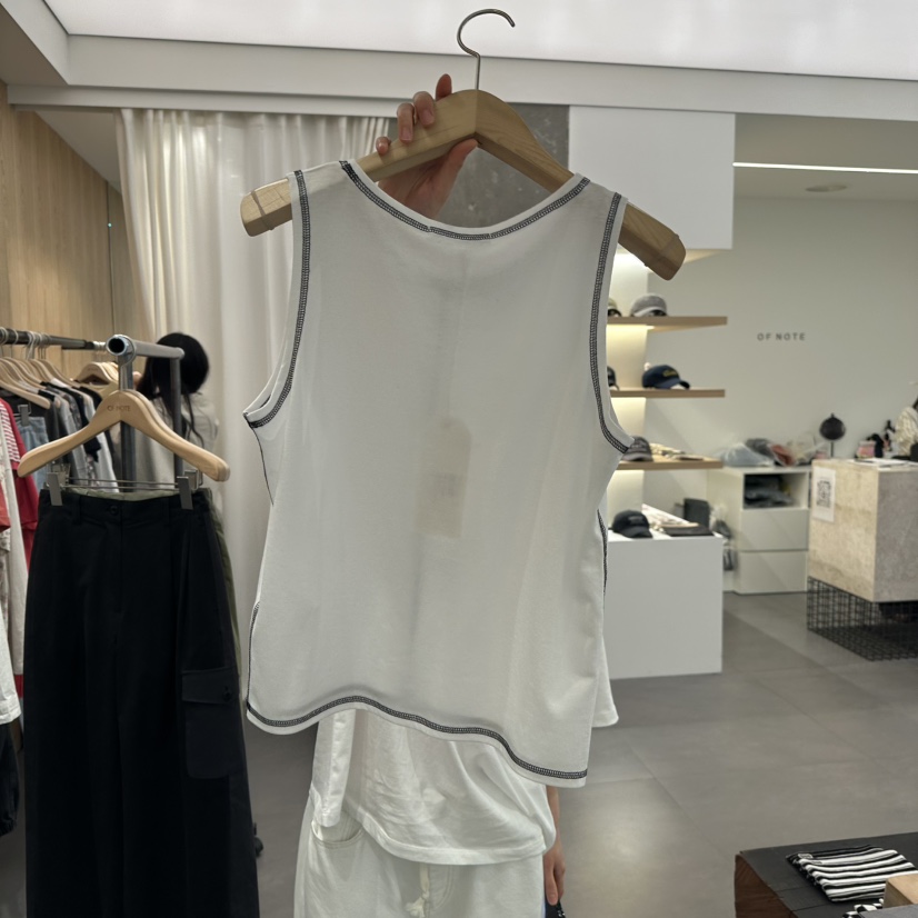 STAYFELT/OF NOTE韓國代購女裝新品熱賣25春夏真品吊帶背心OF NOTE/STAYFELT吊帶/背心