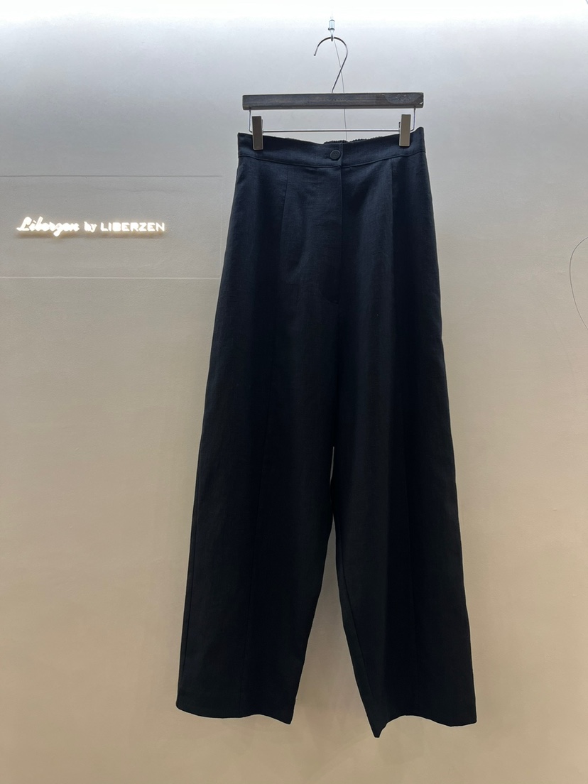 BYL東大門直郵女士新款熱賣休閑時尚職業真品人氣休閑褲亞麻LIBERZEN BY L休閑褲