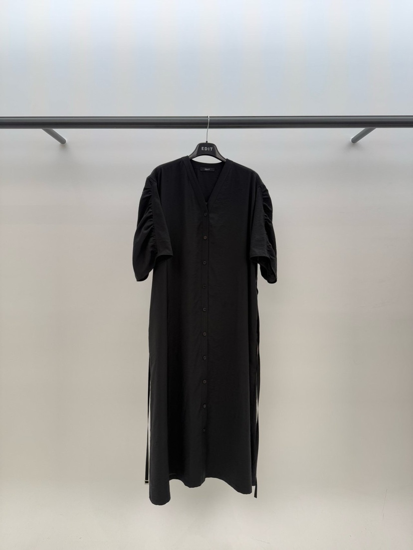 空韓國代購女裝新品25春夏休閑時尚推薦真品熱賣職業連衣裙EDIT連衣裙圖色2