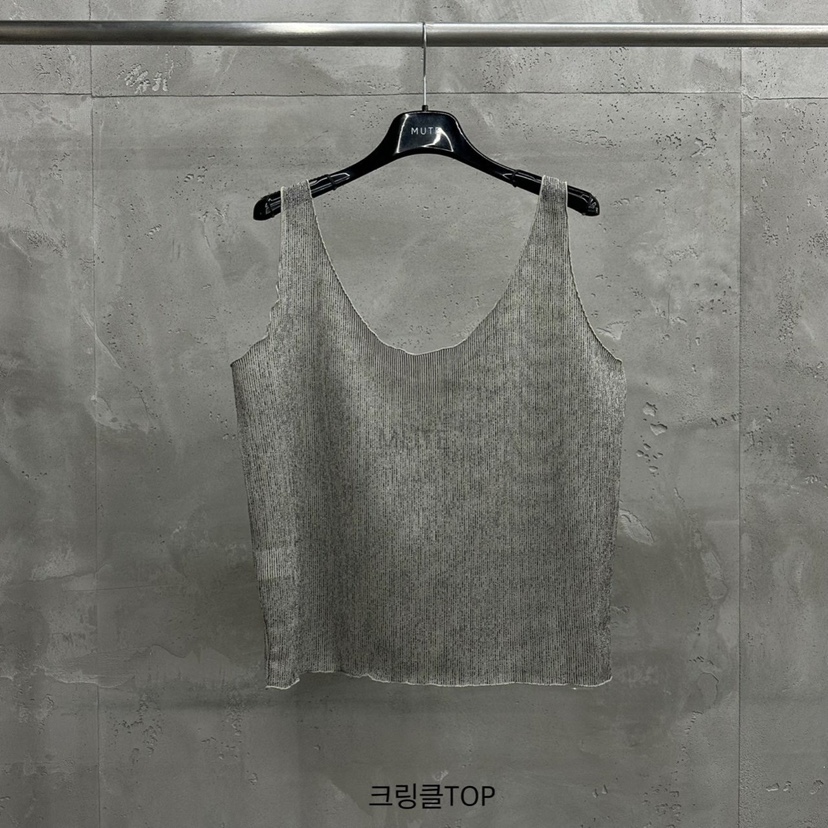 MUTE-P韓國直郵女士新款人氣推薦真品時尚25春夏職業吊帶背心MUTE吊帶/背心圖色1