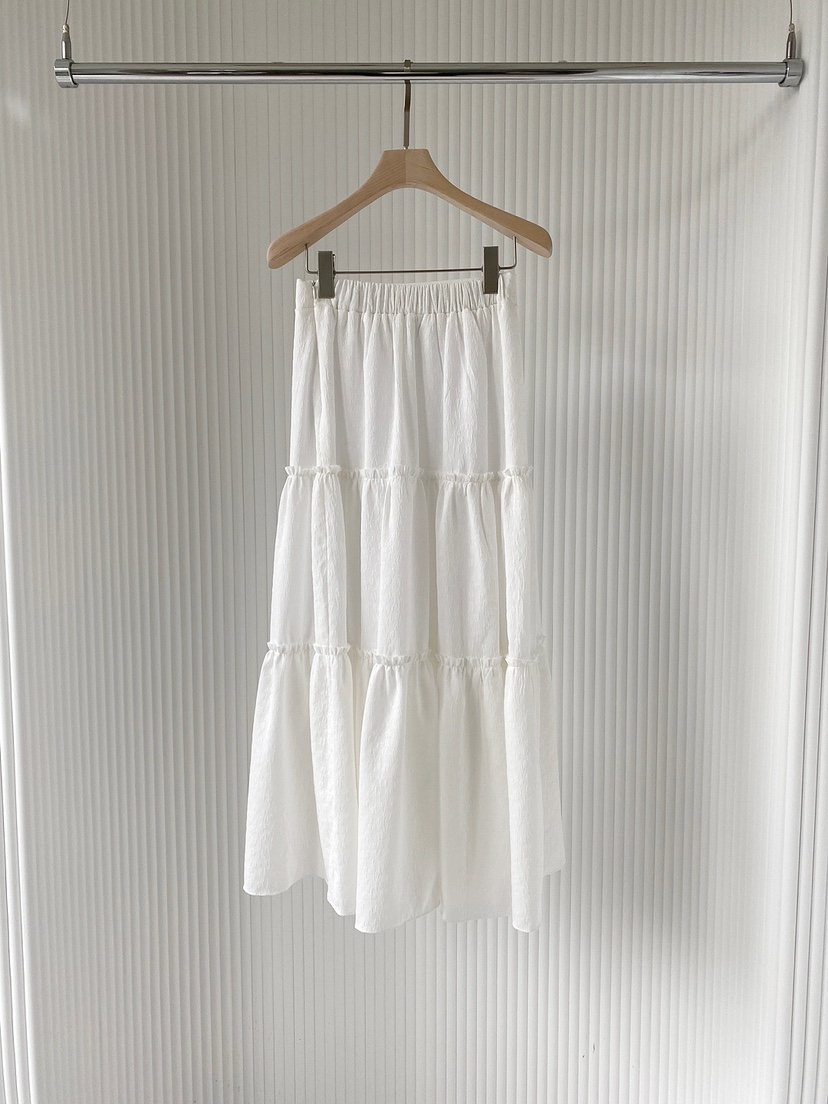 CLOTH韓國代購女裝新款休閑25春夏時尚職業推薦真品熱賣長裙CLOTH長裙