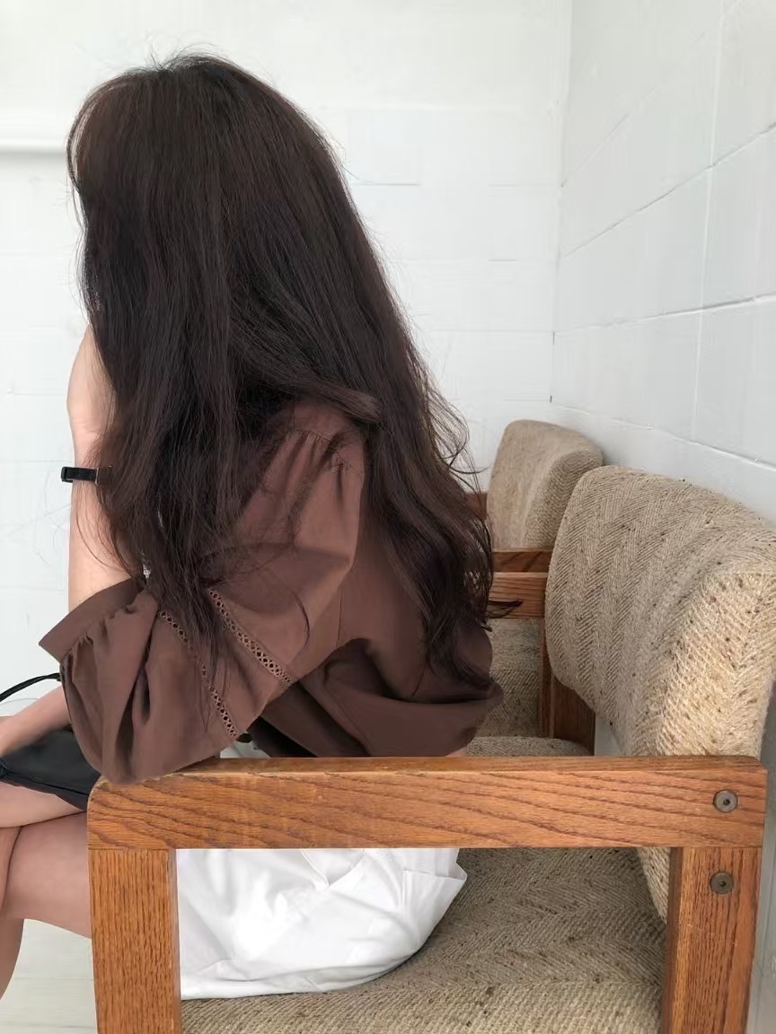 NAM.2韓國㊣直郵東大門代購女裝新款人氣熱賣休閑襯衫蕾絲衫EDINBURGH襯衫/蕾絲衫