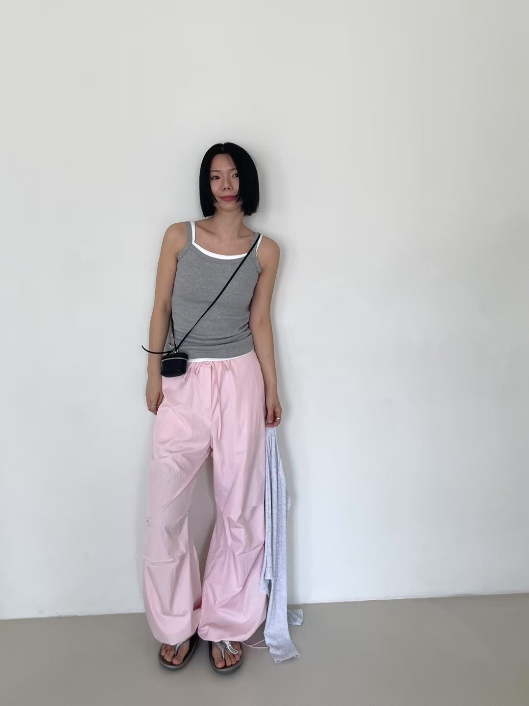 IKMOOI韓國直郵㊣女裝新款時尚推薦25春夏休閑人氣熱賣休閑褲IKMOOI休閑褲