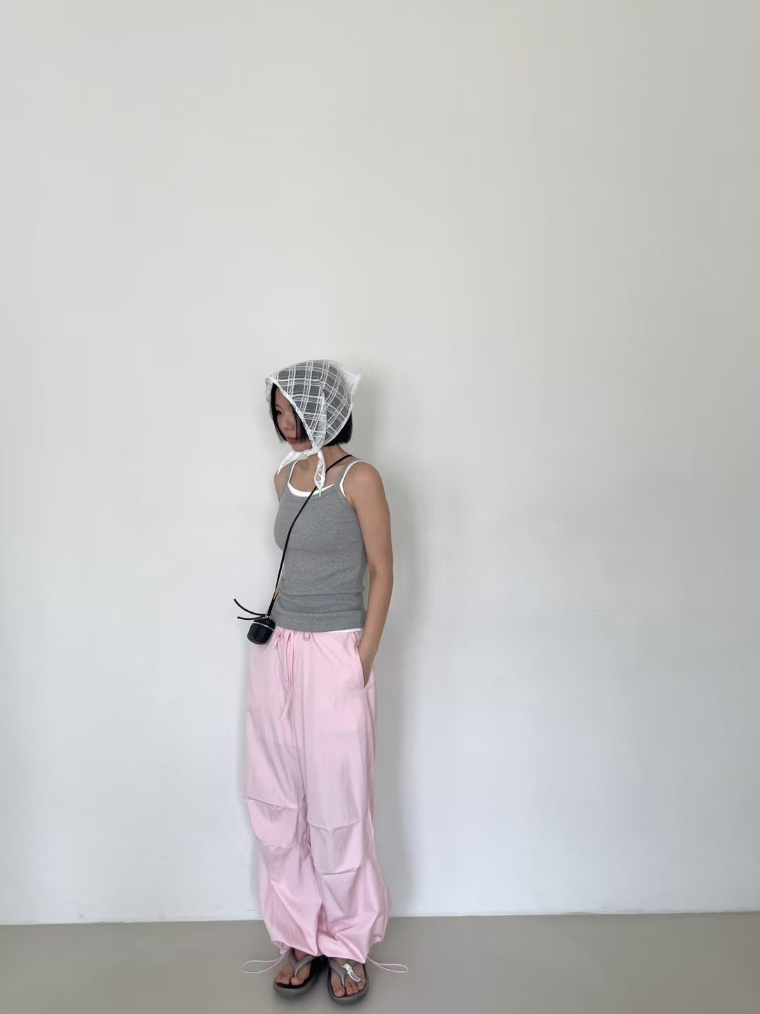 IKMOOI韓國直郵㊣女裝新款時尚推薦25春夏休閑人氣熱賣休閑褲IKMOOI休閑褲