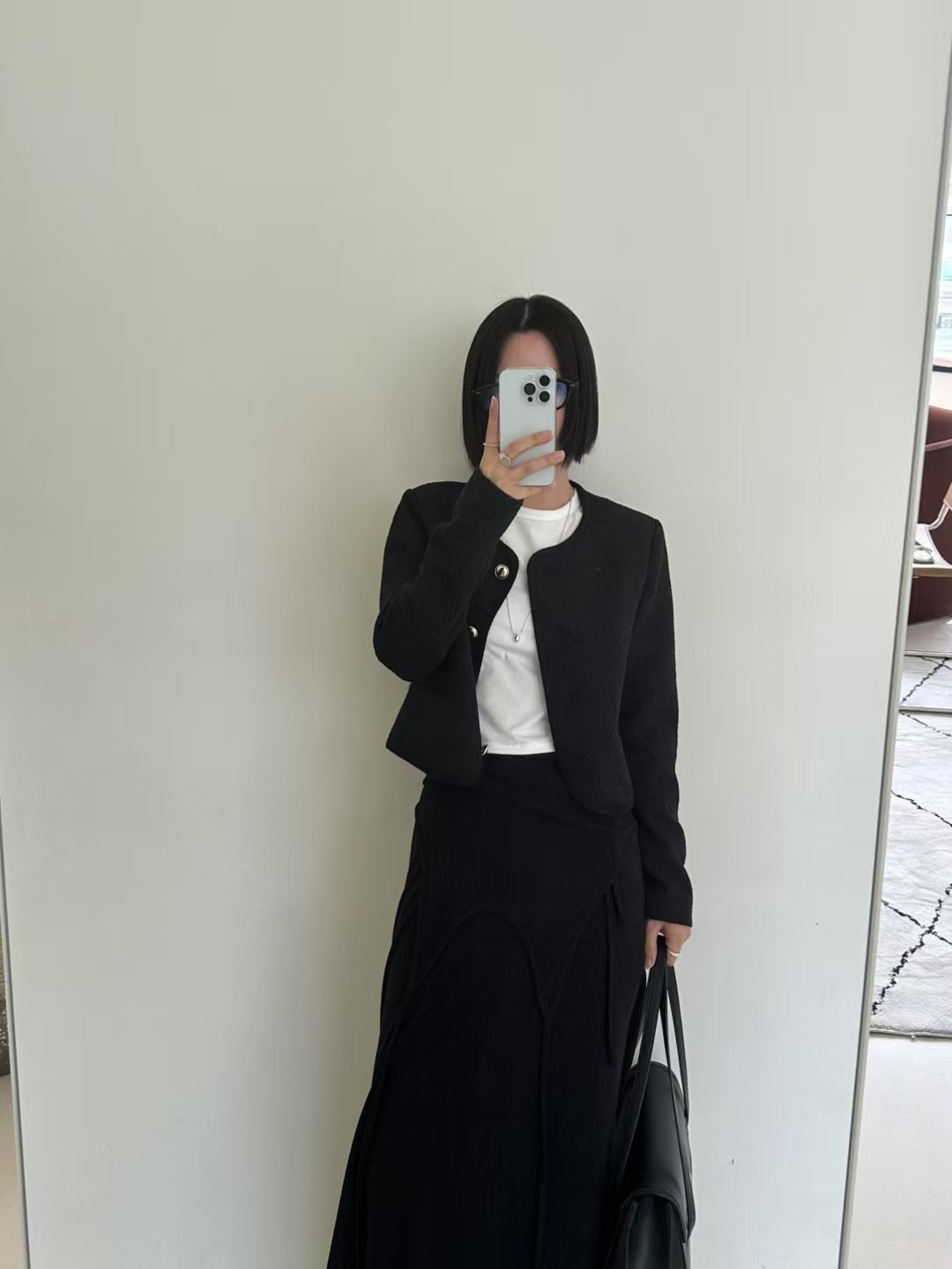 IKMOOI直郵韓國代購㊣女裝新款休閑時尚人氣熱賣夾克粗花呢IKMOOI夾克