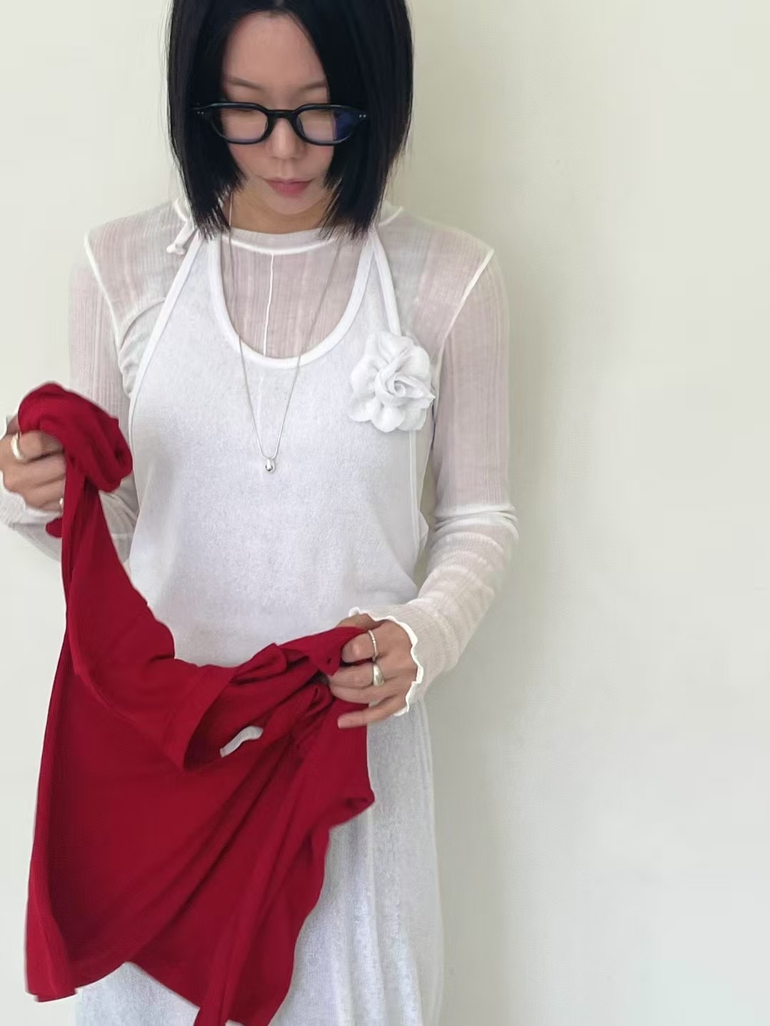 IKMOOI直郵韓國代購㊣女裝新品休閑人氣25春夏熱賣時尚連衣裙IKMOOI連衣裙