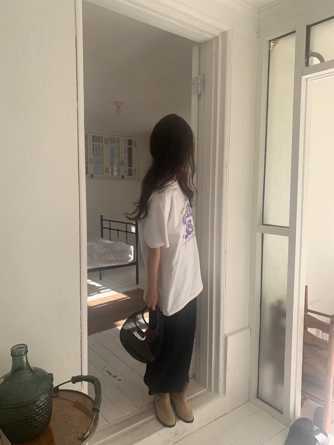 NAM.2韓國直郵㊣東大門實拍女裝新款熱賣休閑時尚人氣推薦T恤EDINBURGHT恤