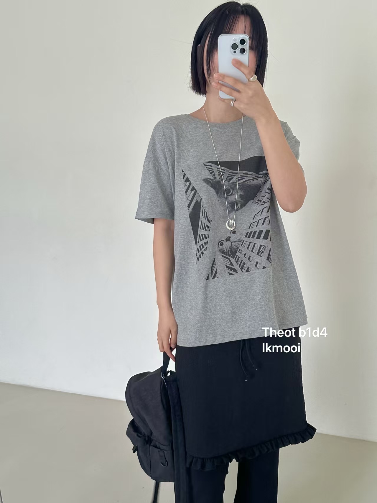 IKMOOI韓國直郵㊣女裝新款人氣推薦時尚熱賣25春夏休閑T恤IKMOOIT恤