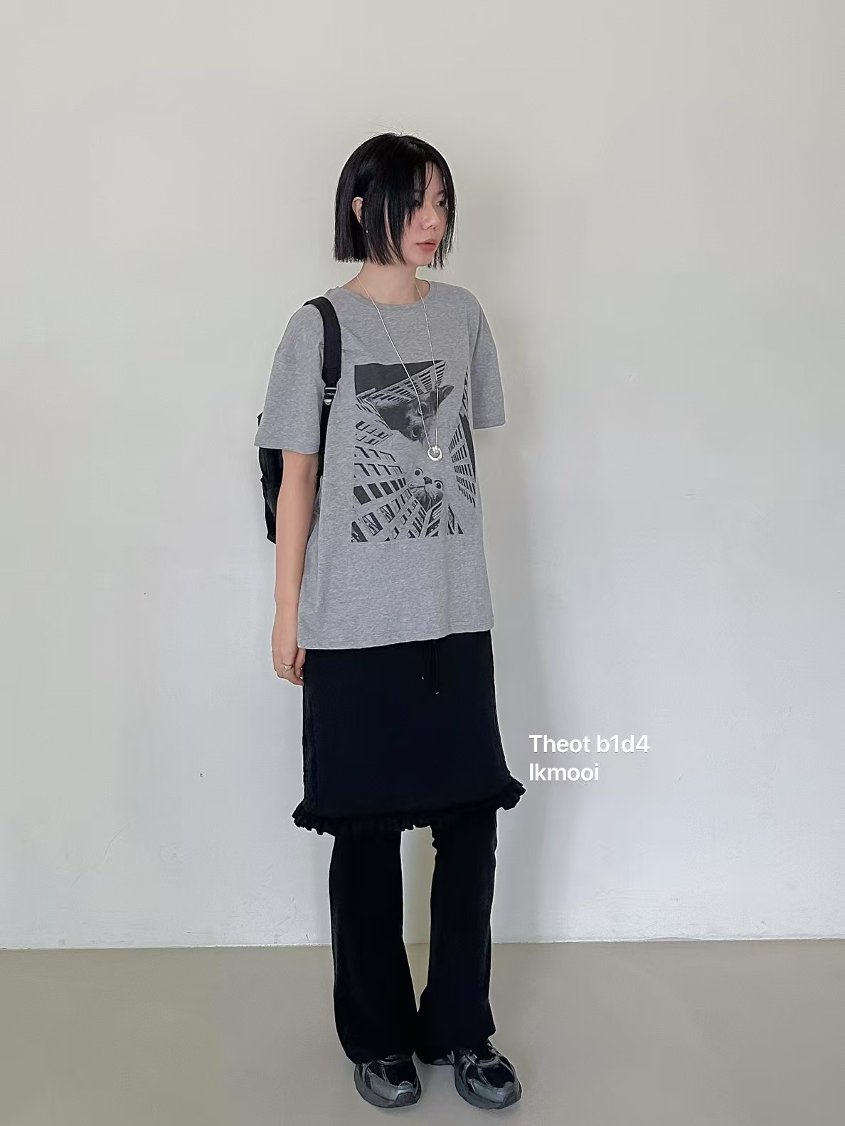 IKMOOI韓國直郵㊣女裝新款人氣推薦時尚熱賣25春夏休閑T恤IKMOOIT恤