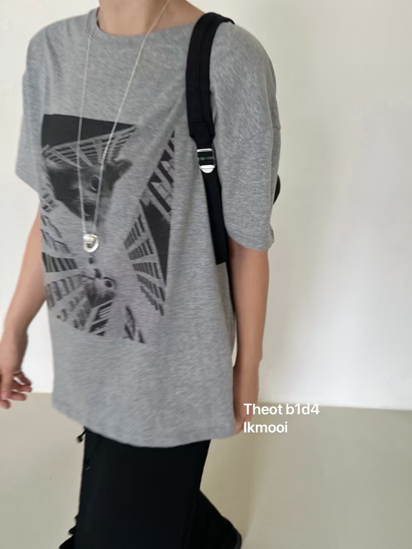 IKMOOI韓國直郵㊣女裝新款人氣推薦時尚熱賣25春夏休閑T恤IKMOOIT恤