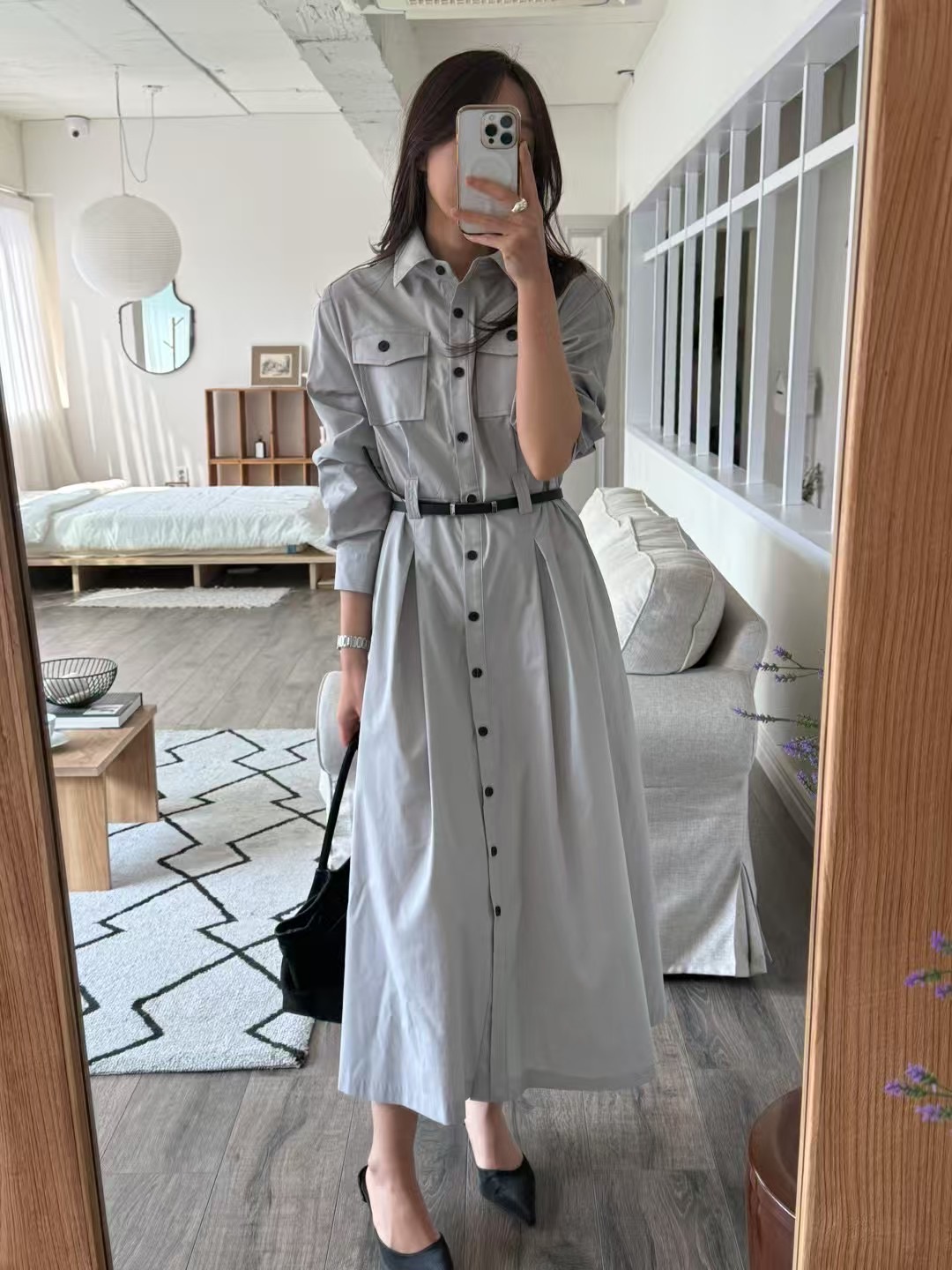 MYO韓國直郵㊣女裝新款25春夏推薦時尚人氣休閑熱賣連衣裙MYO連衣裙圖色2