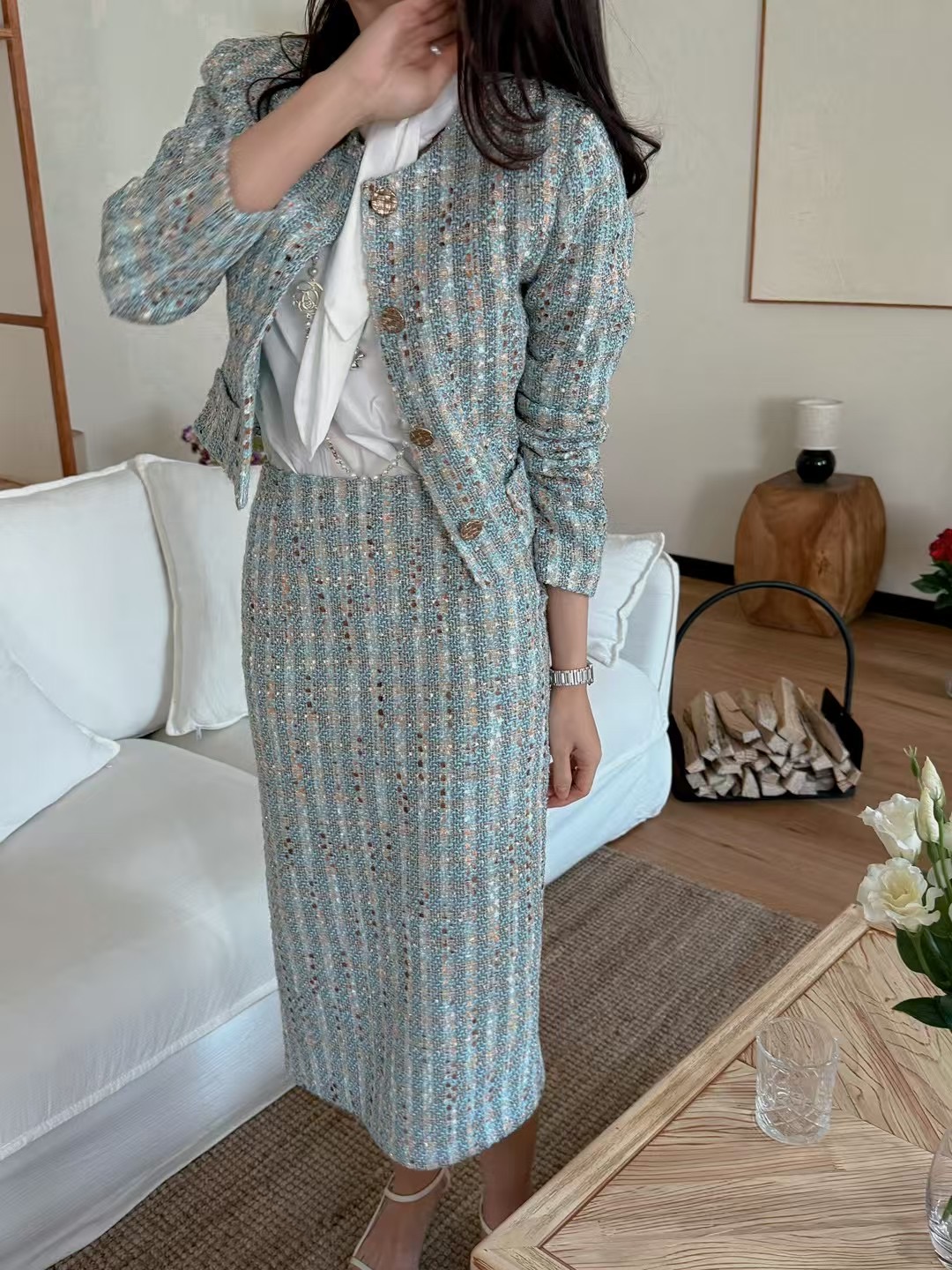 MYO韓國直郵㊣東大門實拍女裝新款休閑25春夏人氣時尚套裝套裝MYO套裝