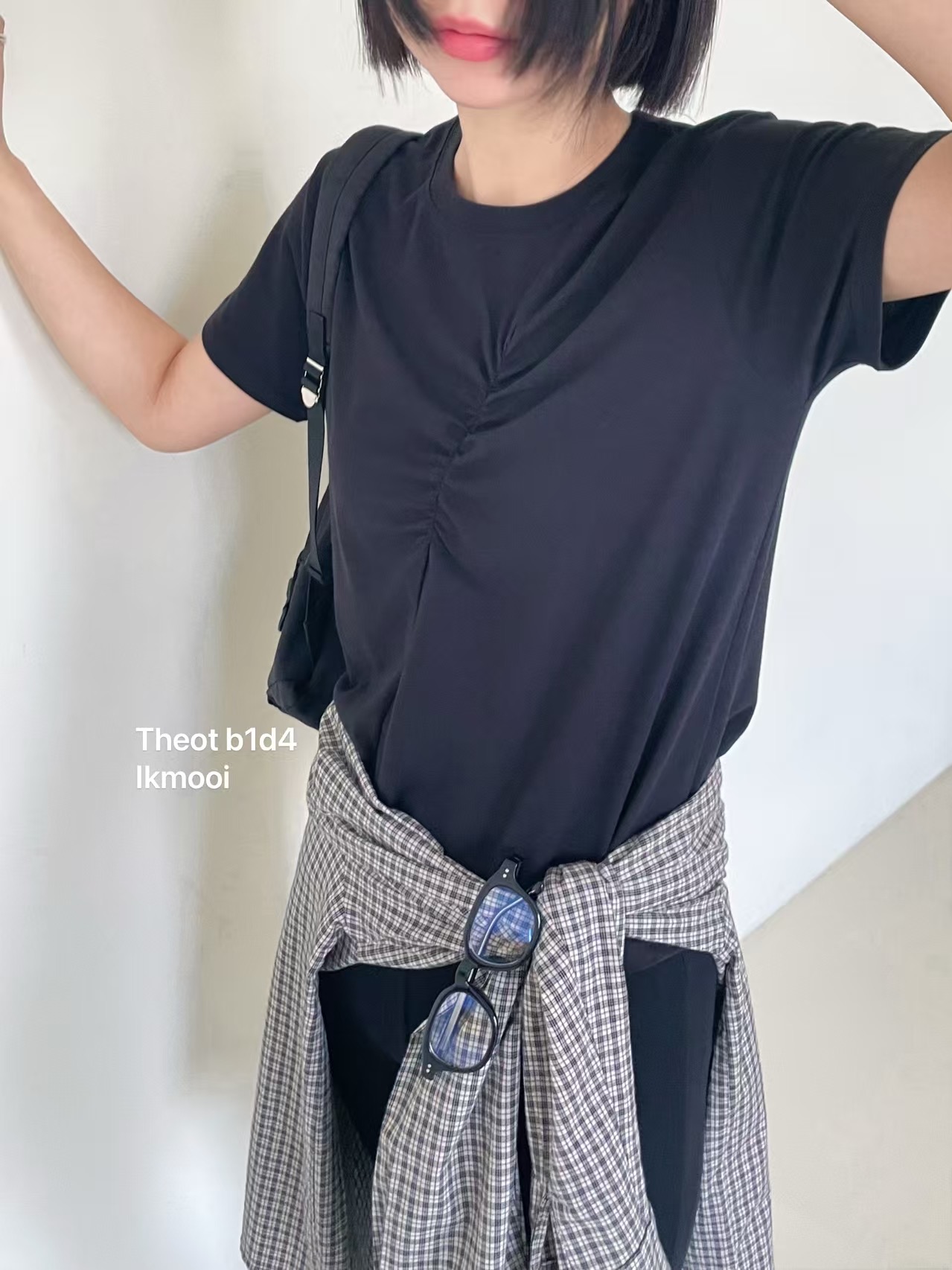 IKMOOI韓國直郵㊣東大門實拍女裝新款熱賣休閑時尚25春夏T恤IKMOOIT恤圖色3