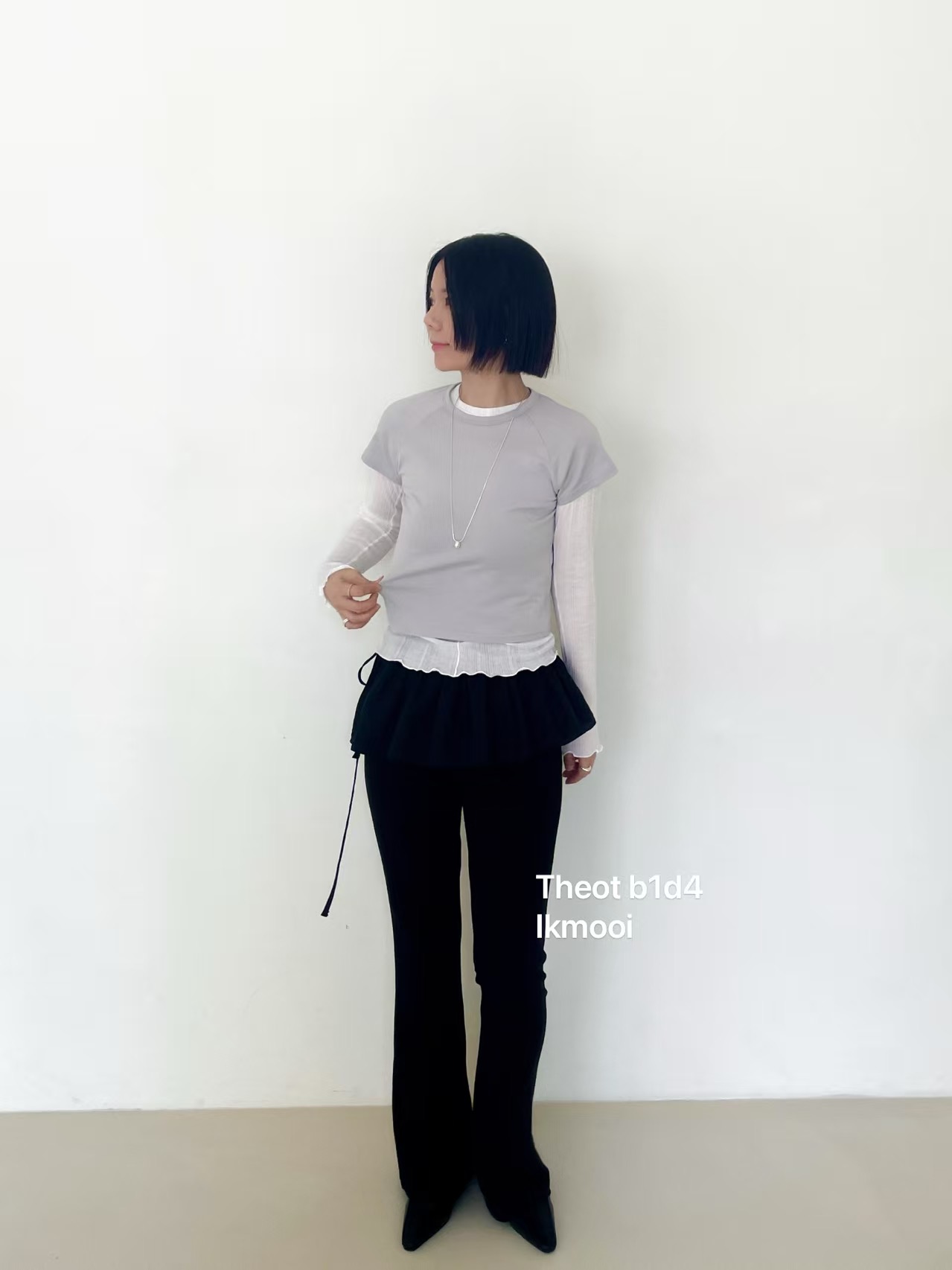 IKMOOI韓國㊣直郵東大門代購女裝新款人氣推薦25春夏時尚T恤IKMOOIT恤