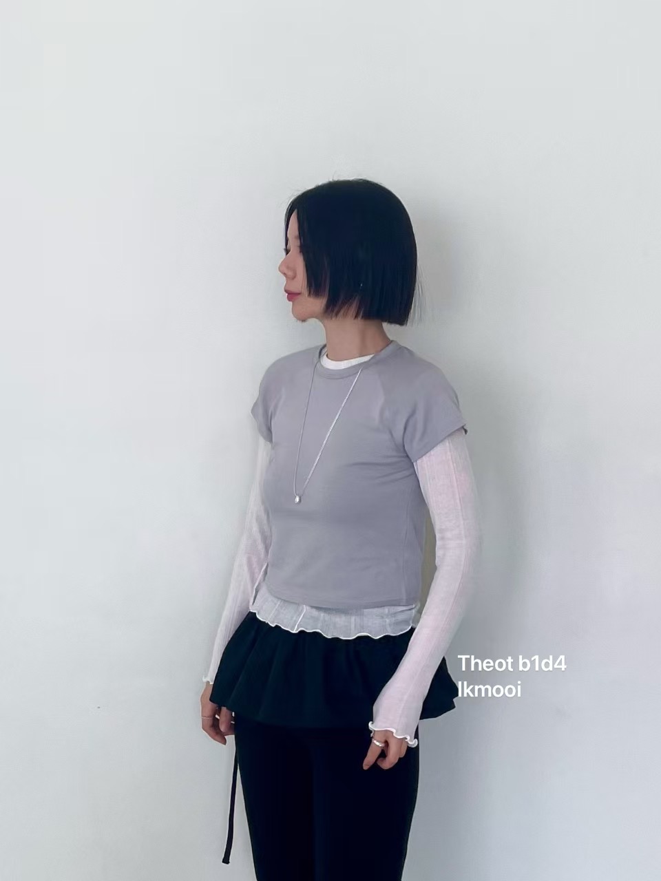 IKMOOI韓國㊣直郵東大門代購女裝新款人氣推薦25春夏時尚T恤IKMOOIT恤