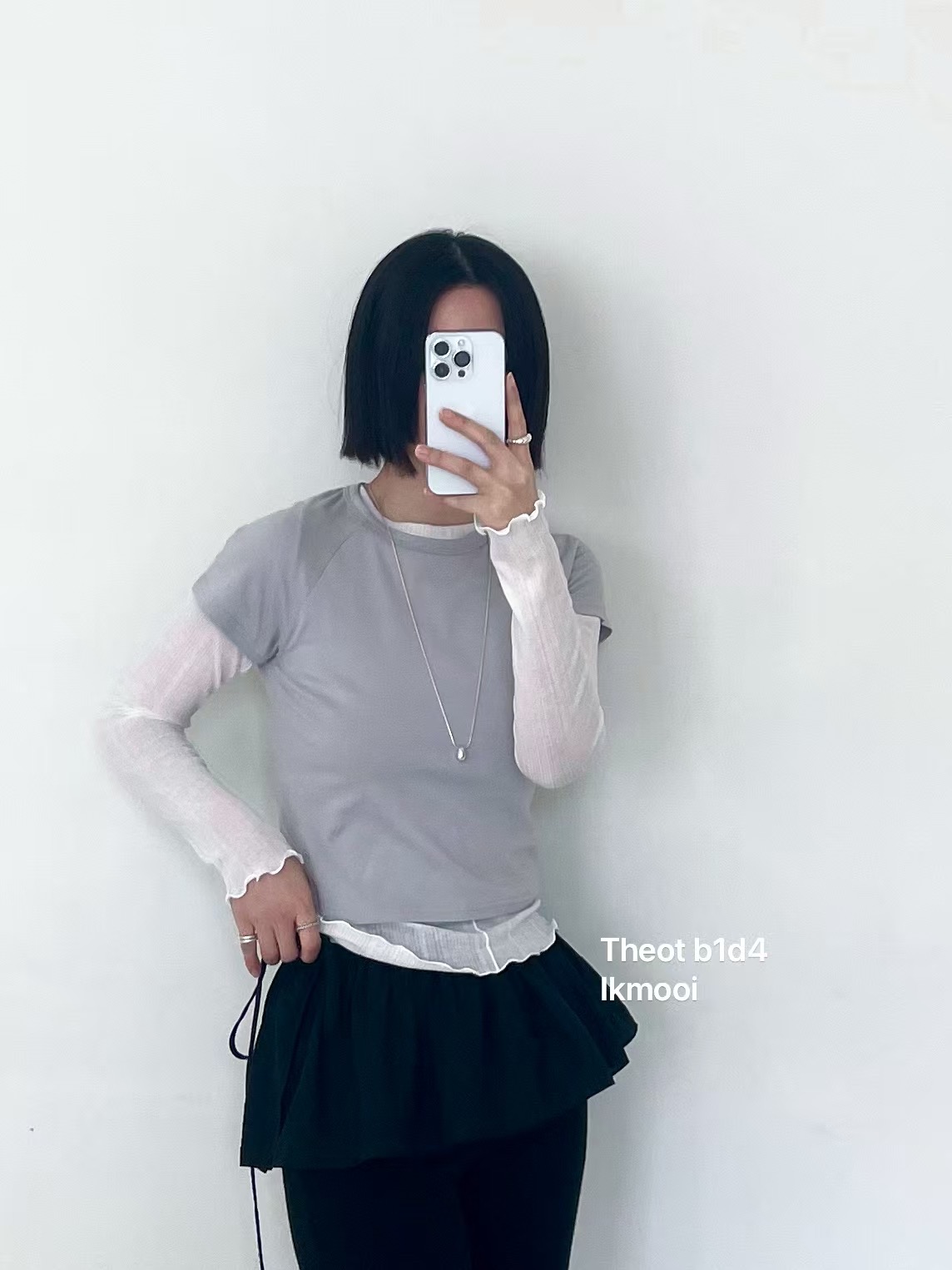 IKMOOI韓國㊣直郵東大門代購女裝新款人氣推薦25春夏時尚T恤IKMOOIT恤圖色3