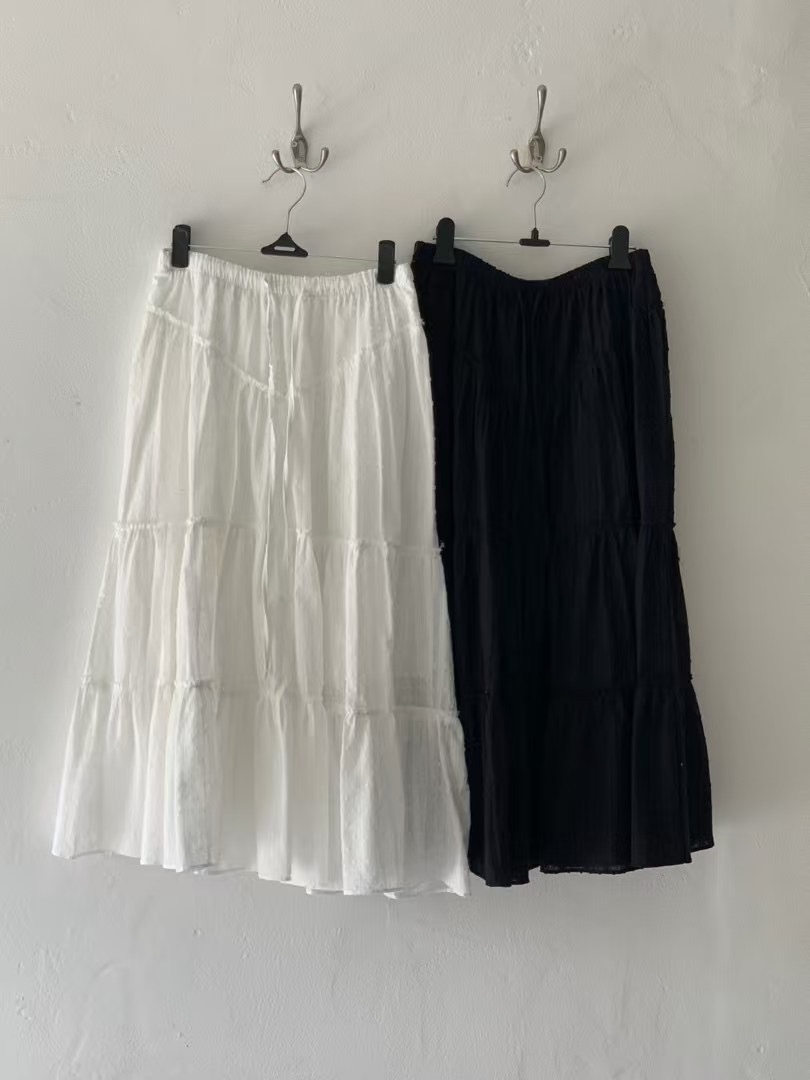 NAM.2韓國直郵㊣女裝新款熱賣時尚休閑25春夏人氣推薦長裙EDINBURGH長裙圖色2左二色
