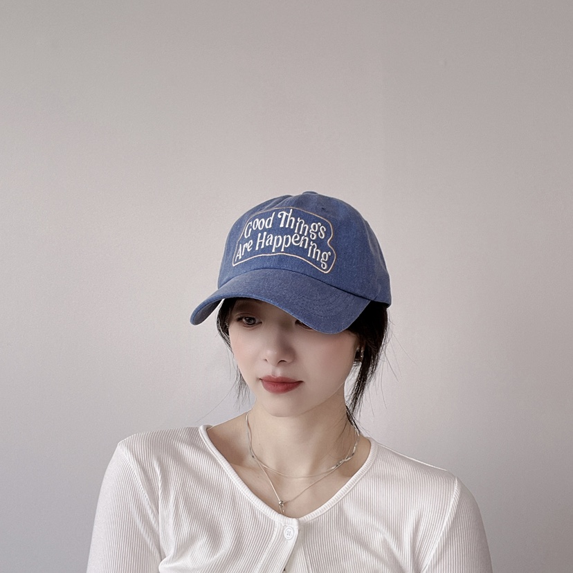LOVELY HAT韓國㊣直郵東大門代購女裝新款人氣25春夏休閑帽子LOVELY HAT帽子