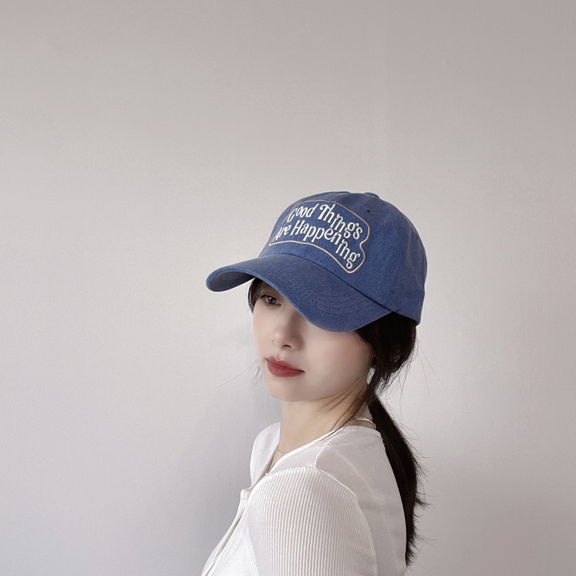 LOVELY HAT韓國㊣直郵東大門代購女裝新款人氣25春夏休閑帽子LOVELY HAT帽子