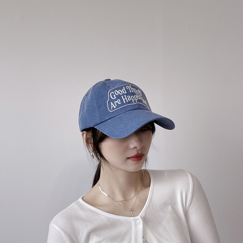 LOVELY HAT韓國㊣直郵東大門代購女裝新款人氣25春夏休閑帽子LOVELY HAT帽子