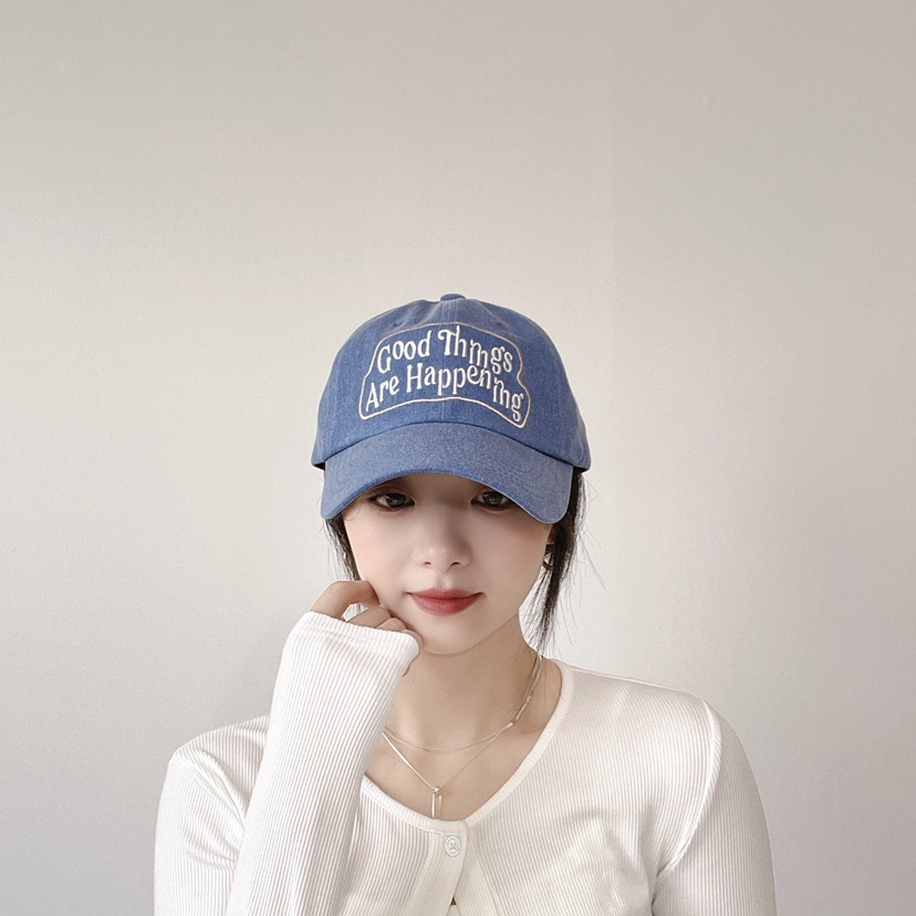 LOVELY HAT韓國㊣直郵東大門代購女裝新款人氣25春夏休閑帽子LOVELY HAT帽子