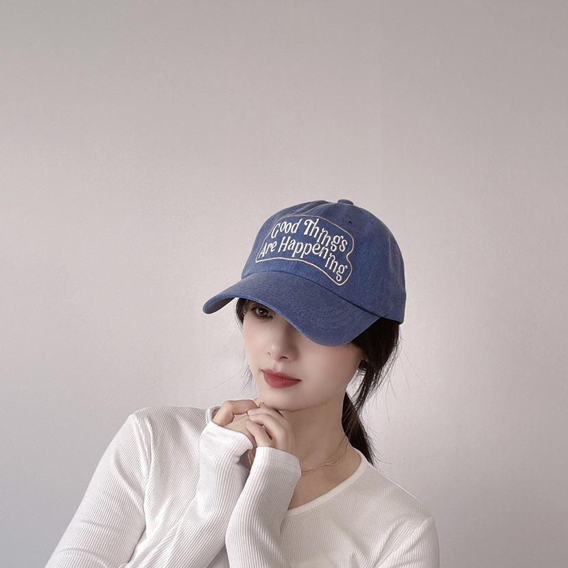 LOVELY HAT韓國㊣直郵東大門代購女裝新款人氣25春夏休閑帽子LOVELY HAT帽子