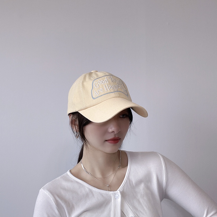 LOVELY HAT韓國㊣直郵東大門代購女裝新款人氣25春夏休閑帽子LOVELY HAT帽子