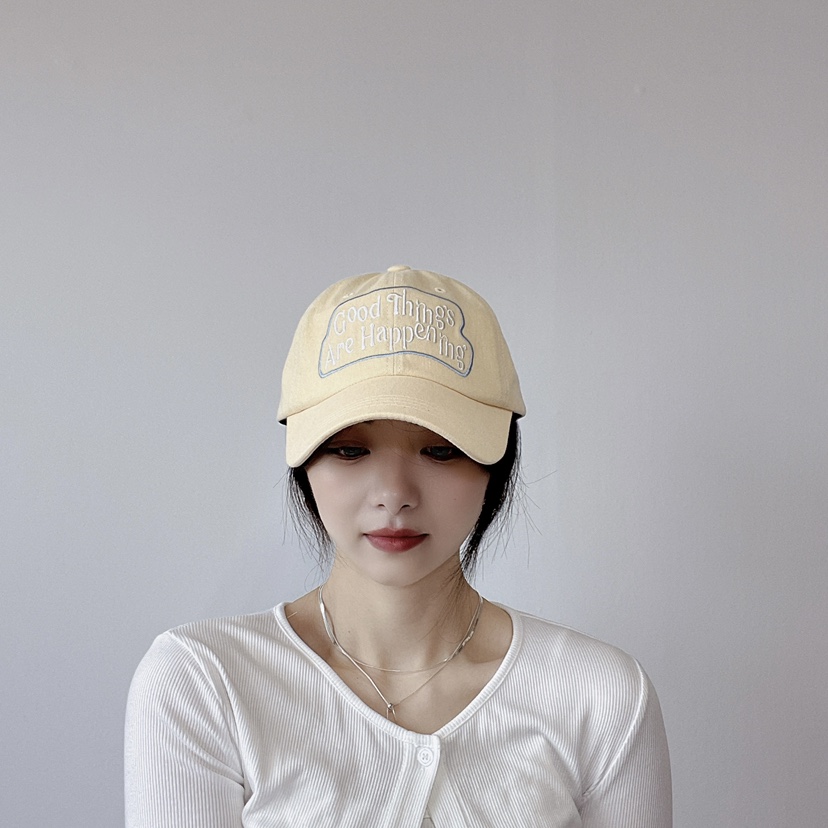 LOVELY HAT韓國㊣直郵東大門代購女裝新款人氣25春夏休閑帽子LOVELY HAT帽子