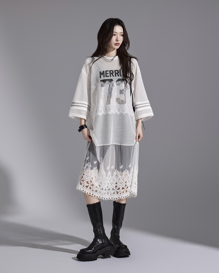 MAISONDEGLORY韓國直郵㊣東大門實拍女裝新款人氣連衣裙不含內搭MAISON DE GLORY連衣裙