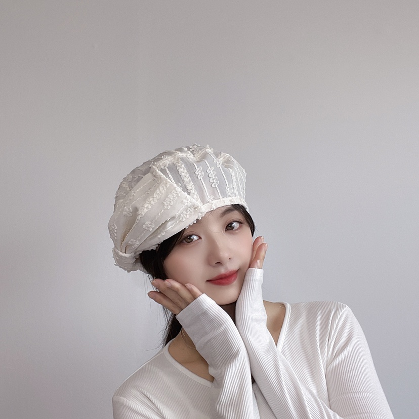 LOVELY HAT韓國直郵㊣東大門實拍女裝新品時尚熱賣人氣帽子LOVELY HAT帽子