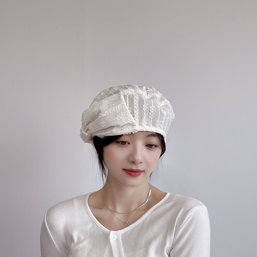 LOVELY HAT韓國直郵㊣東大門實拍女裝新品時尚熱賣人氣帽子LOVELY HAT帽子