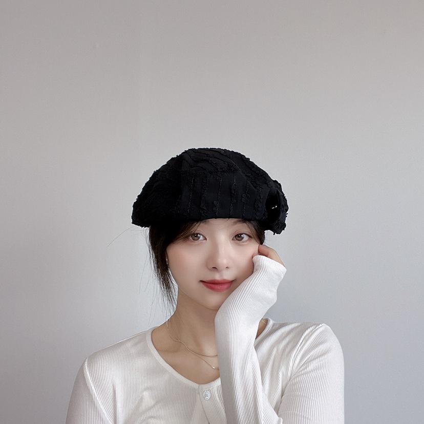 LOVELY HAT韓國直郵㊣東大門實拍女裝新品時尚熱賣人氣帽子LOVELY HAT帽子